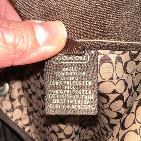 Classic Brown Coach Jacket - Picture 3 of 3